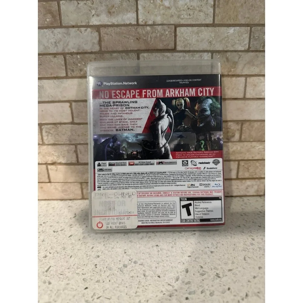 Batman: Arkham City for‎ PS3 cib